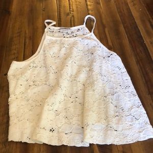 White Express Tank Top